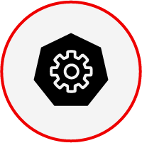 Kubernetes tools icon