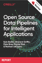 Open Source Data Pipelines e-book cover